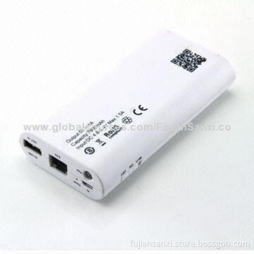 Wi-Fi Media Storage and Power Bank, Sized 69 x 69 x 10mm